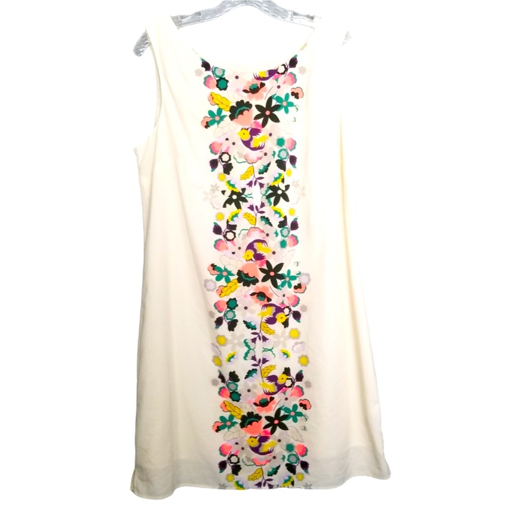 ✌🏼 Adorable Mod A-Line hippie boho 70s vibe dress Large